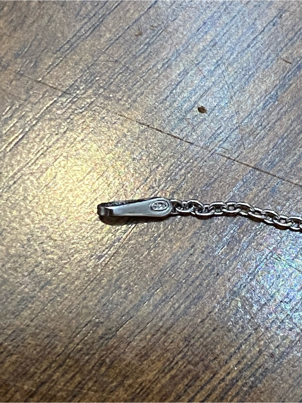 Choker Sized Sterling Silver Dainty Chain - Picture 4 of 4
